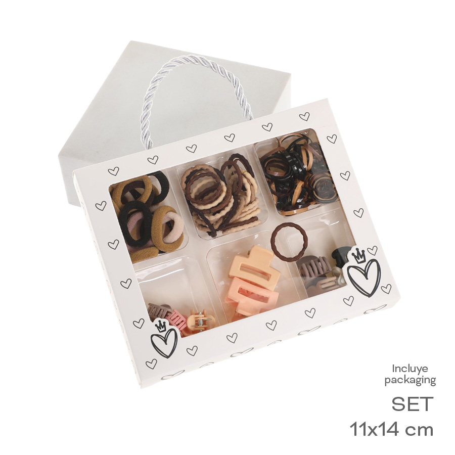 [854729] BOX SET PELO TRENDY