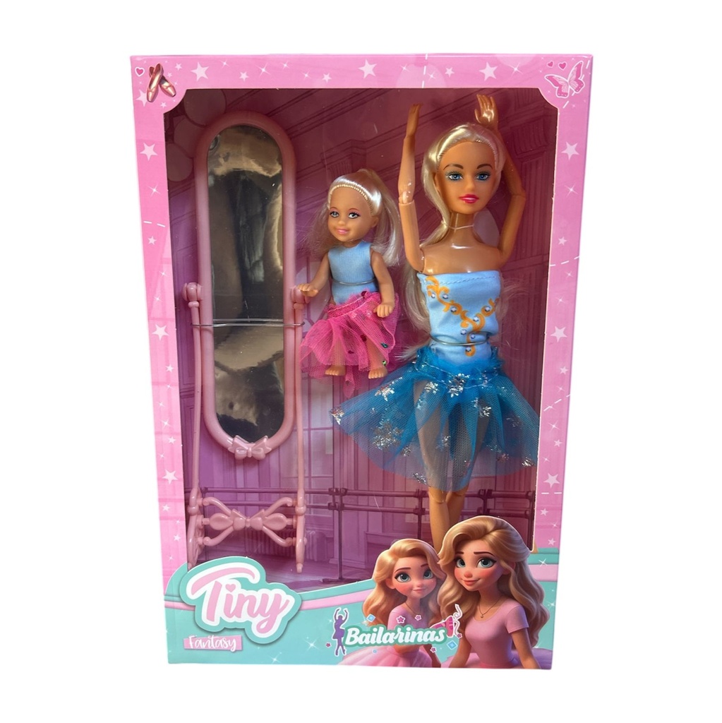 [8155857] MUÑECA TINY BAILARINA DE BALLET 18x5,5x33 CM