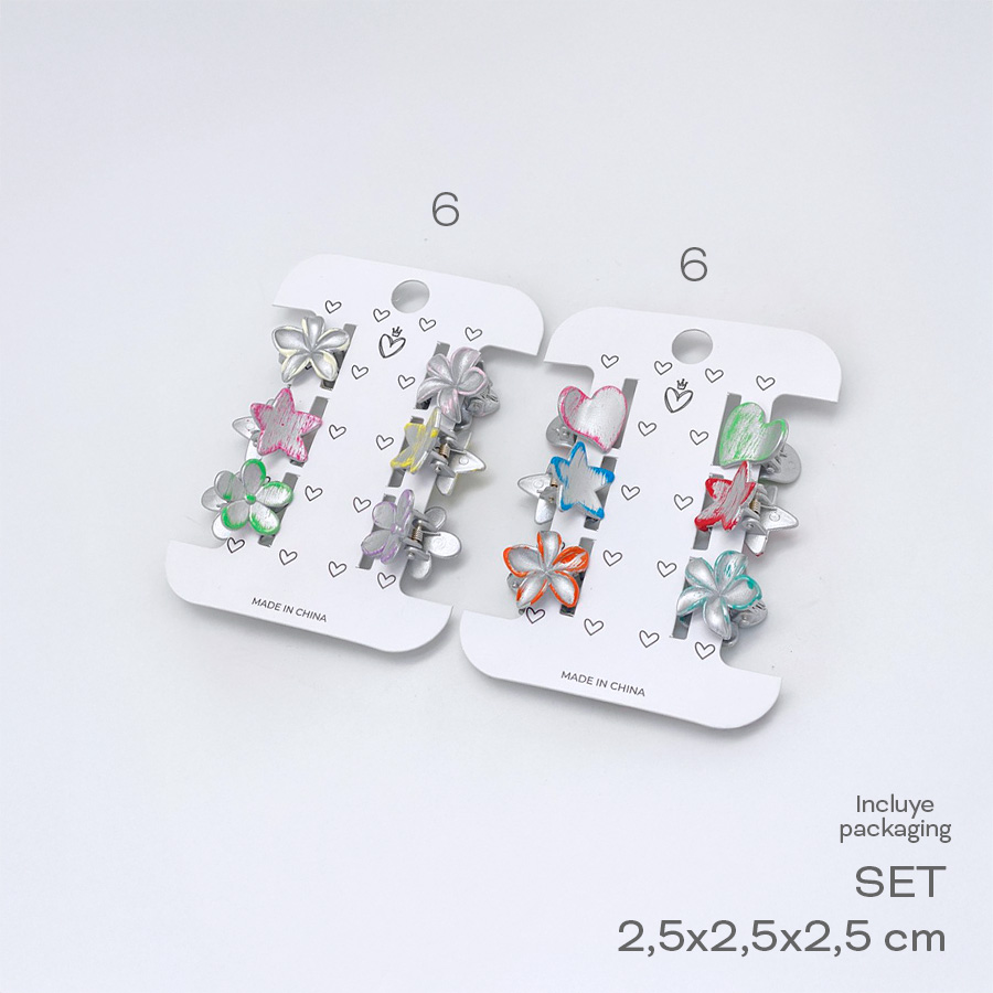 [854841] SET MINI BROCHES TRENDY