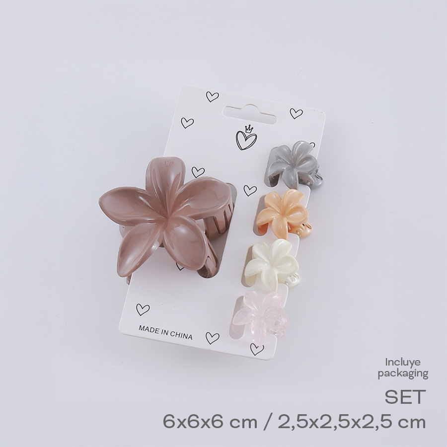 [854648] SET BROCHES TRENDY