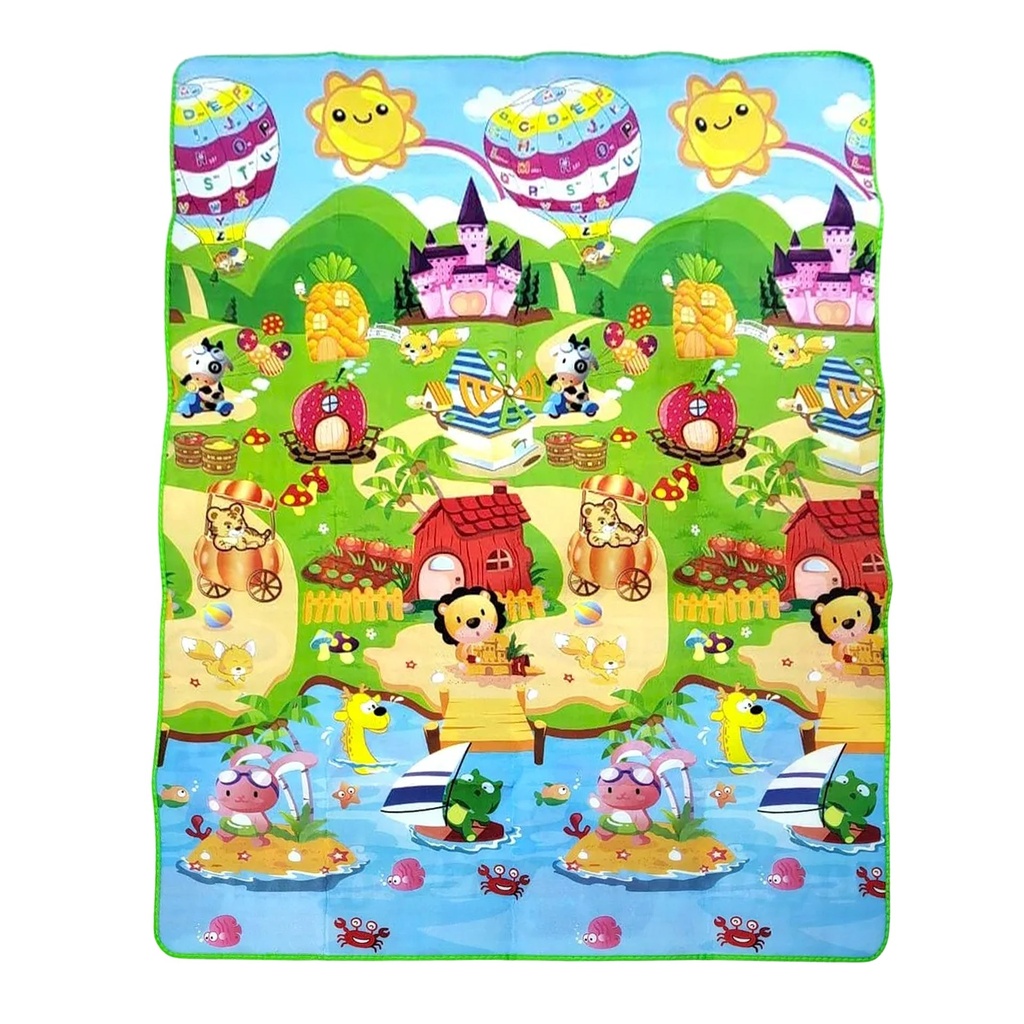 [8155467] ALFOMBRAS DE APRENDIZAJE PARA BEBE REVERSIBLE 150x180x0,5 CM