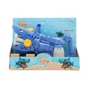 BURBUJERO TIBURON TINY A PILAS 25x20x7 CM
