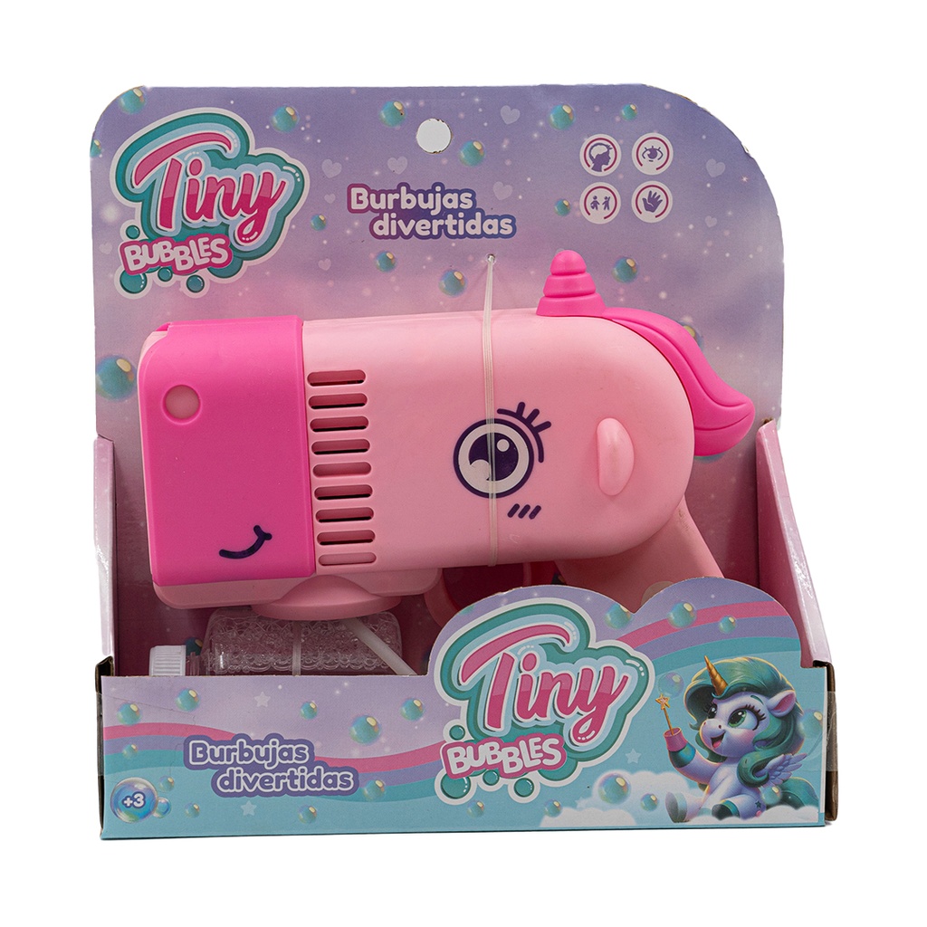[8155057] BURBUJERO UNICORNIO TINY A PILAS 20x20x7 CM