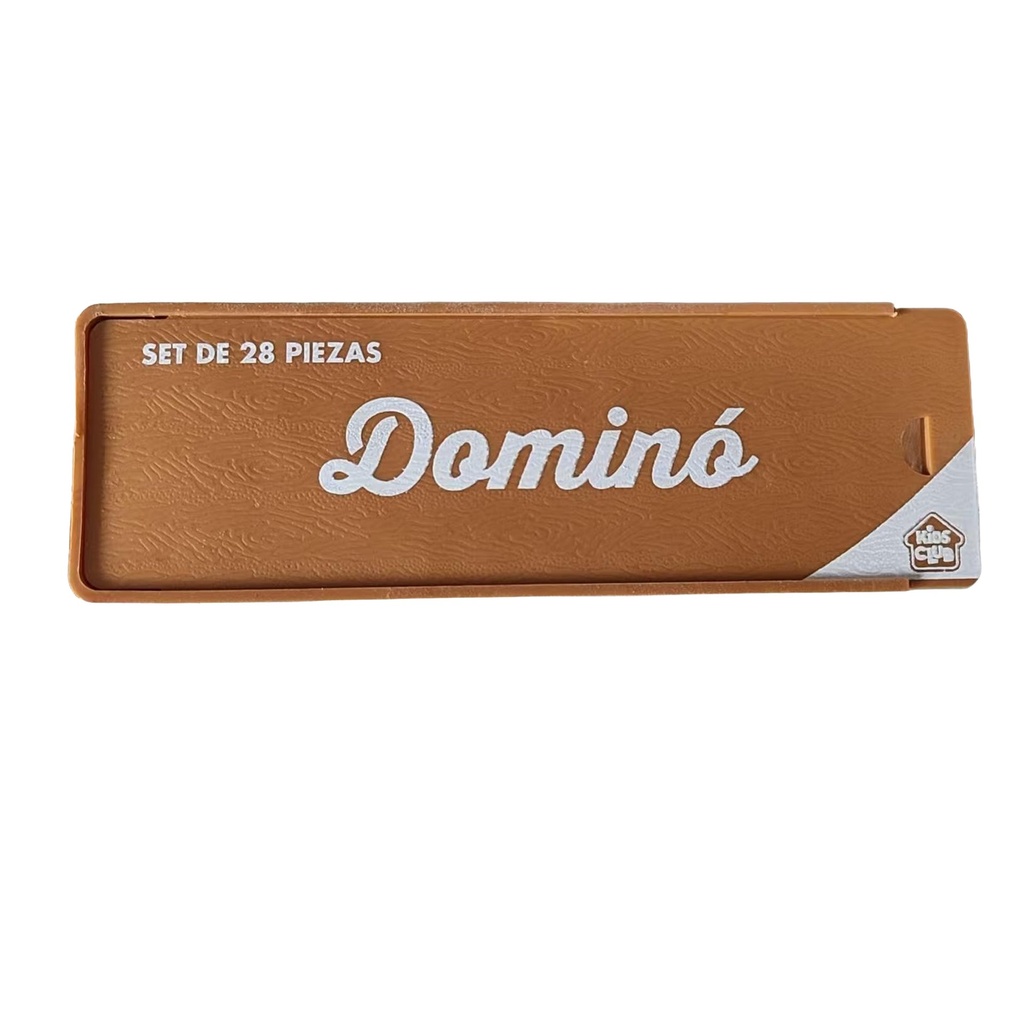 DOMINO EN CAJA 28 PIEZAS KIDS CLUB 18x6 CM