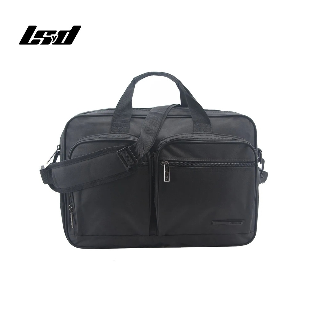 [491.702USB1] PORTAFOLIO NEGRO CON PUERTO USB LSYD