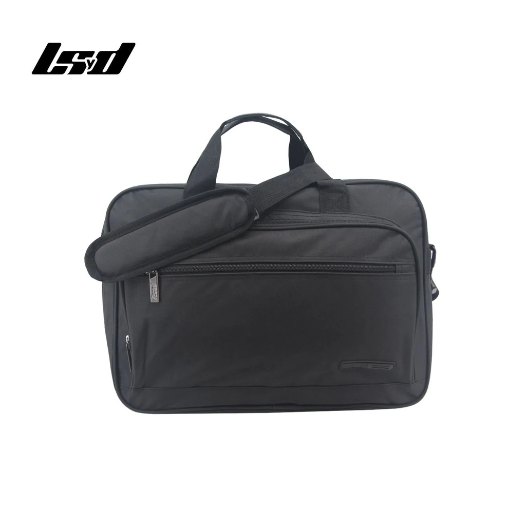 [491.703USB1] PORTAFOLIO NEGRO CON PUERTO USB LSYD