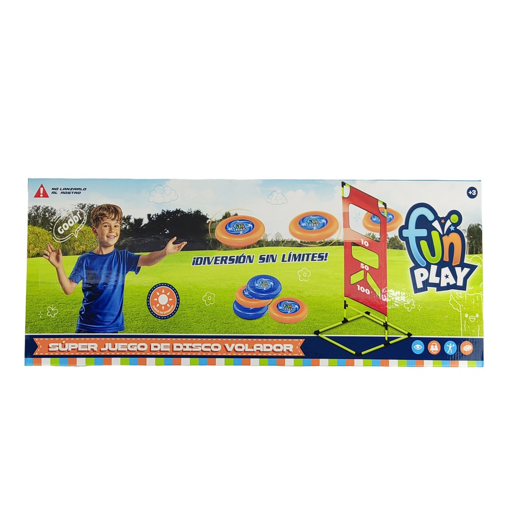 [8155317] JUEGO AIRE LIBRE FRISBEE FUN PLAY 126x68x58 CM