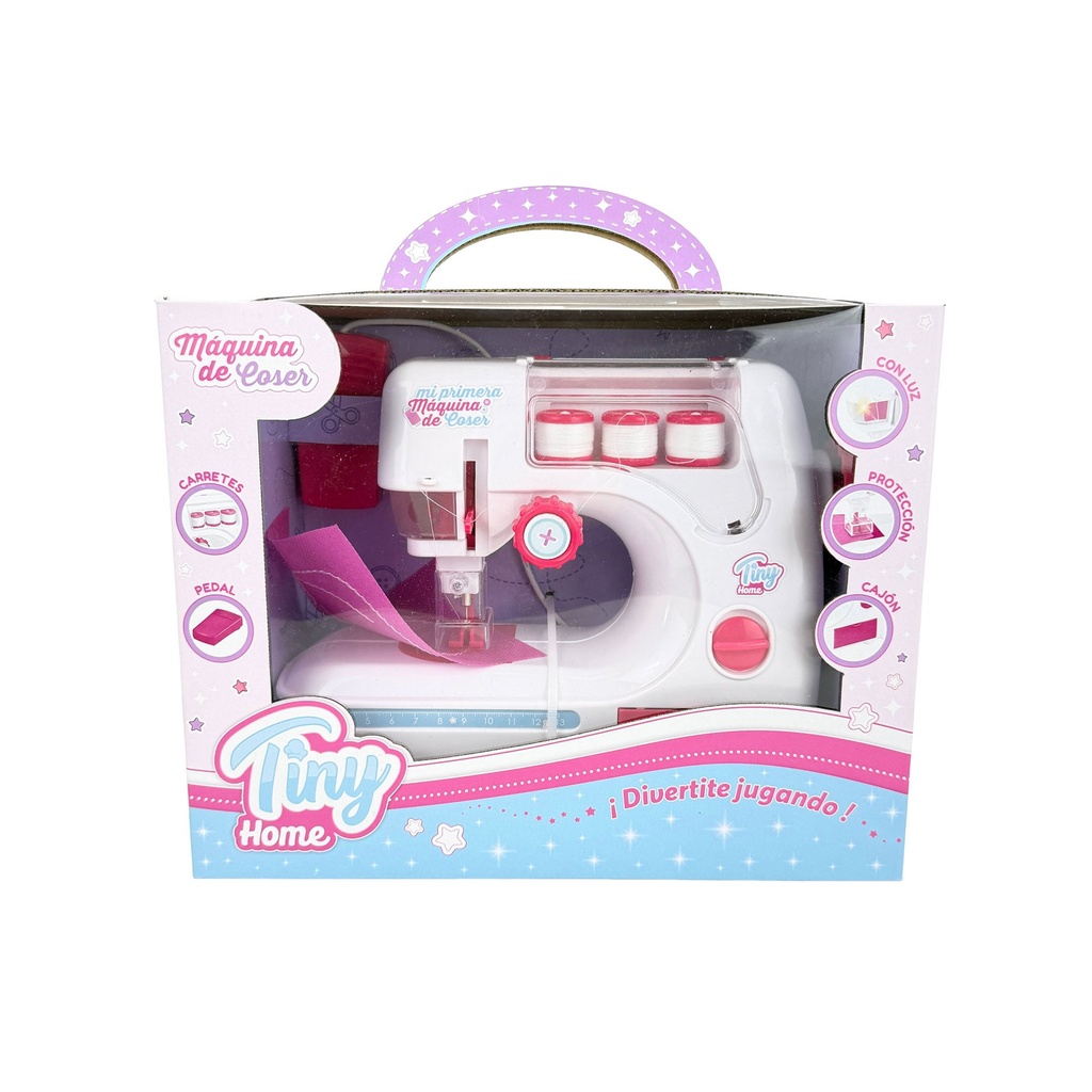 [8156721] MAQUINA DE COSER CON LUCES TINY HOME CARGA USB 29x11x23 CM