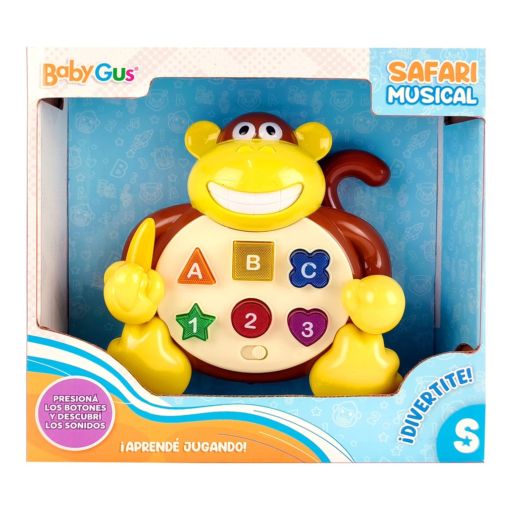 [8151197] JUEGO INTERACTIVO CON LUZ Y SONIDO 24x23x8 CM