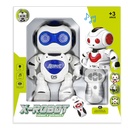 ROBOT A RADIO CONTROL CON LUZ Y SONIDO 26x25x10 CM
