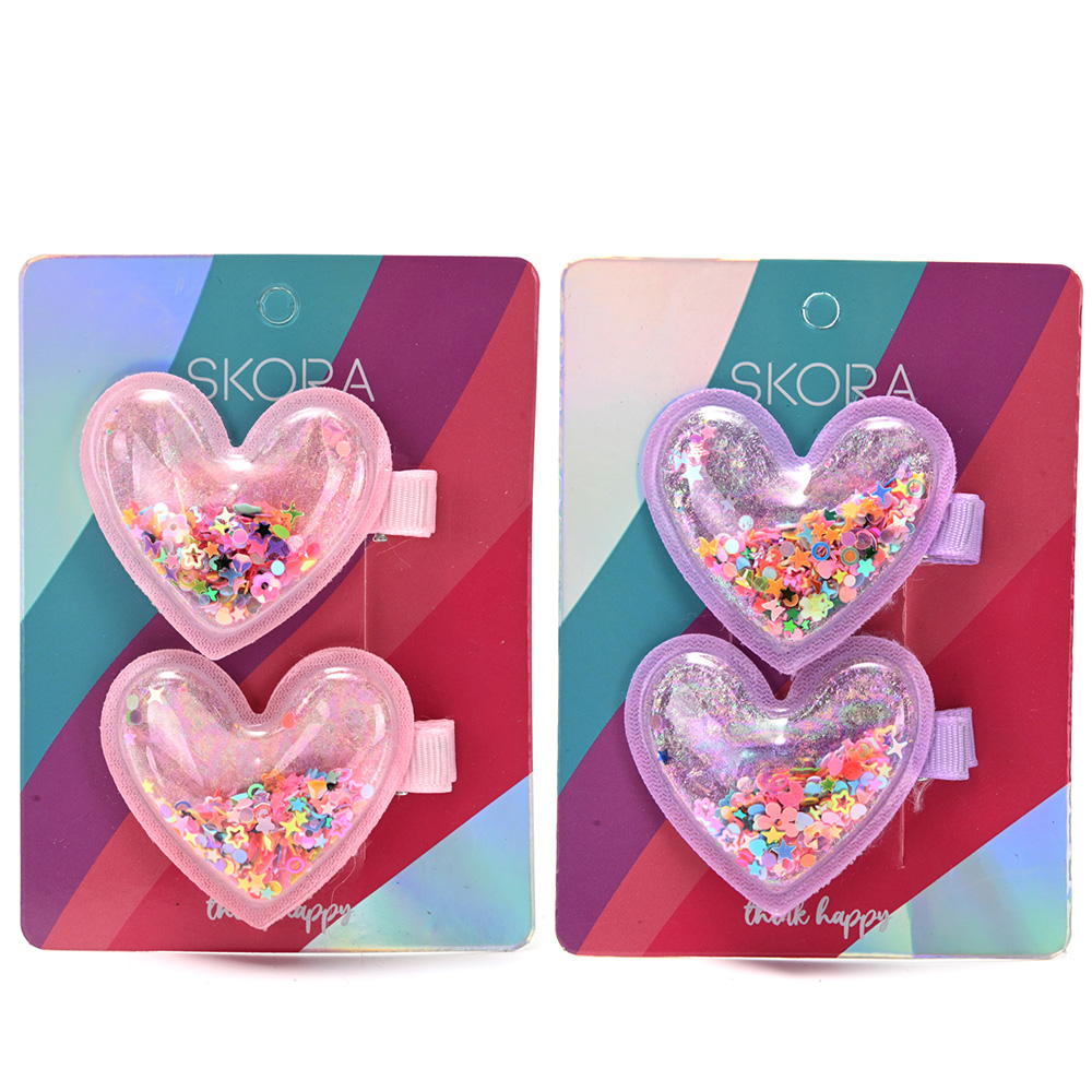 [844281] TIC TAC INFANTIL CORAZON CON LENTEJUELAS SKORA