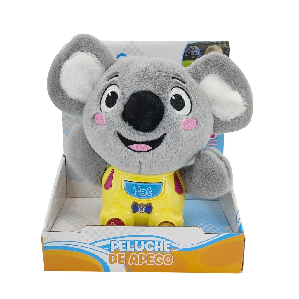 [8157301] PELUCHE KOALA CON LUZ Y SONIDO A PILAS