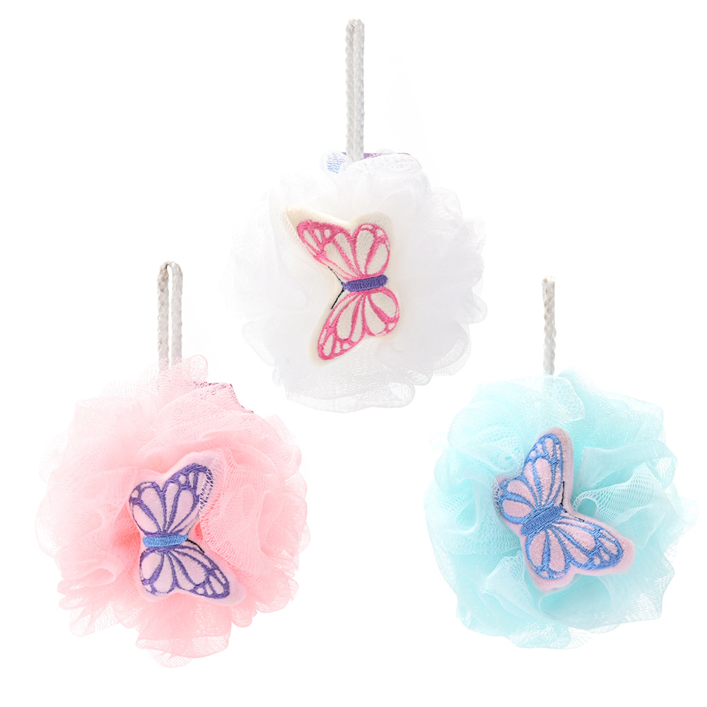 ESPONJA DE BAÑO CON MARIPOSAS SKORA