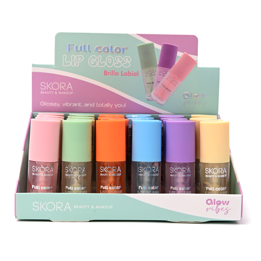 BRILLO LABIAL CON APLICADOR SKORA