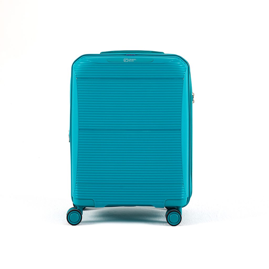 [43313] VALIJA CARRY ON JOURNEYJET GREEN 20" TRAVEL BLUE