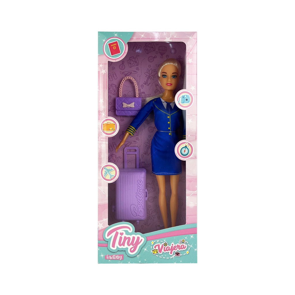 [8155030SEB] MUÑECA TINY AZAFATA 33x15x6 CM