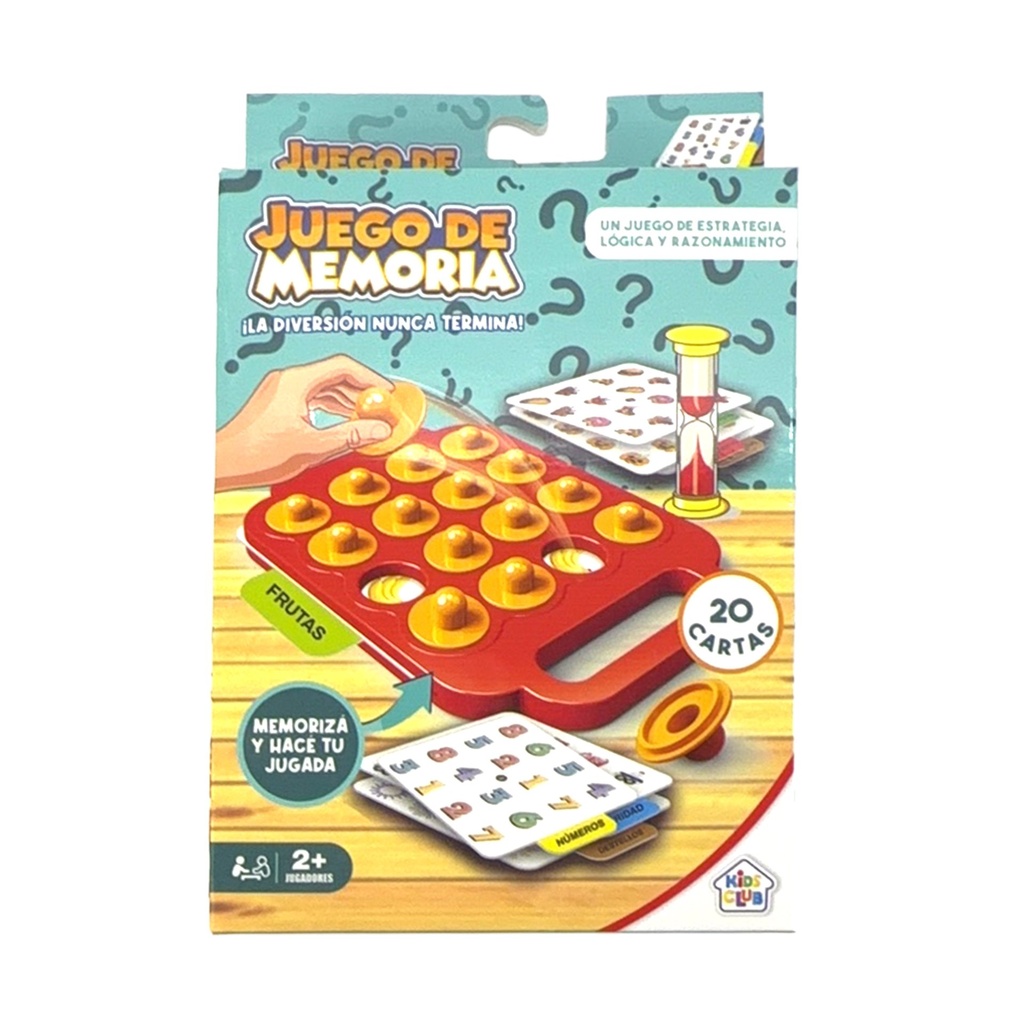 [8157449] JUEGO DE MEMORIA 20 CARTAS