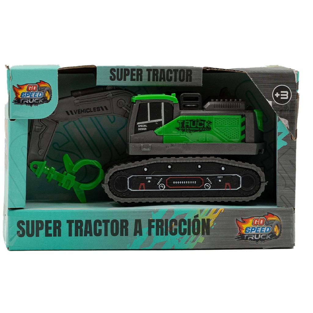 [8155003] CAMION DE CONSTRUCCION A FRICCION GO SPEED 14x9x7 CM