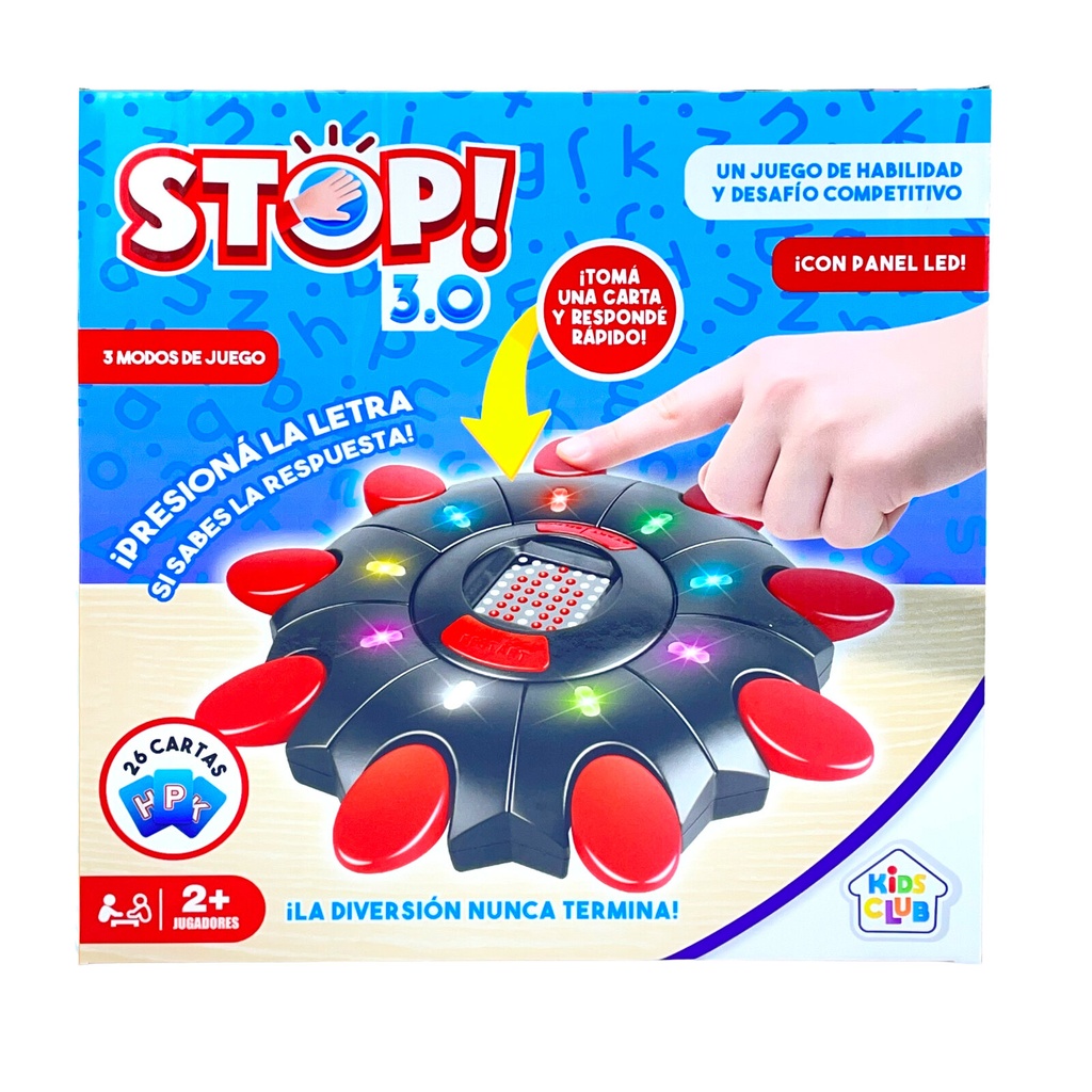 [8157441] SUPER JUEGO DE MESA ¡STOP! 3.0