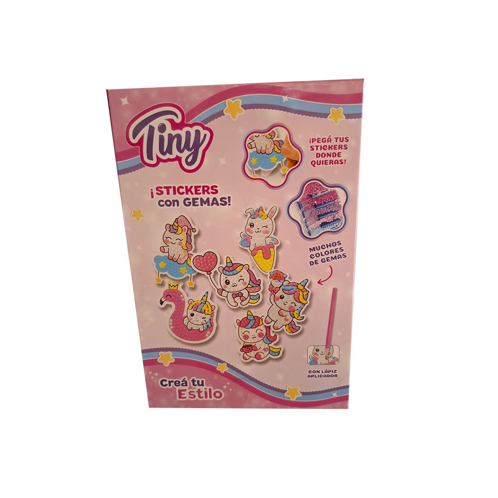 SET DE GEMAS PARA DECORAR TINY 14x21x2 CM