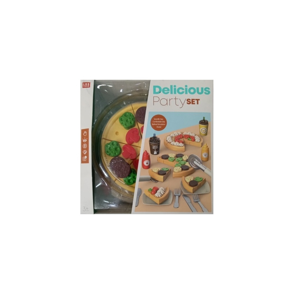 [817066] SET PIZZA CON ACCESORIOS (LY8619)