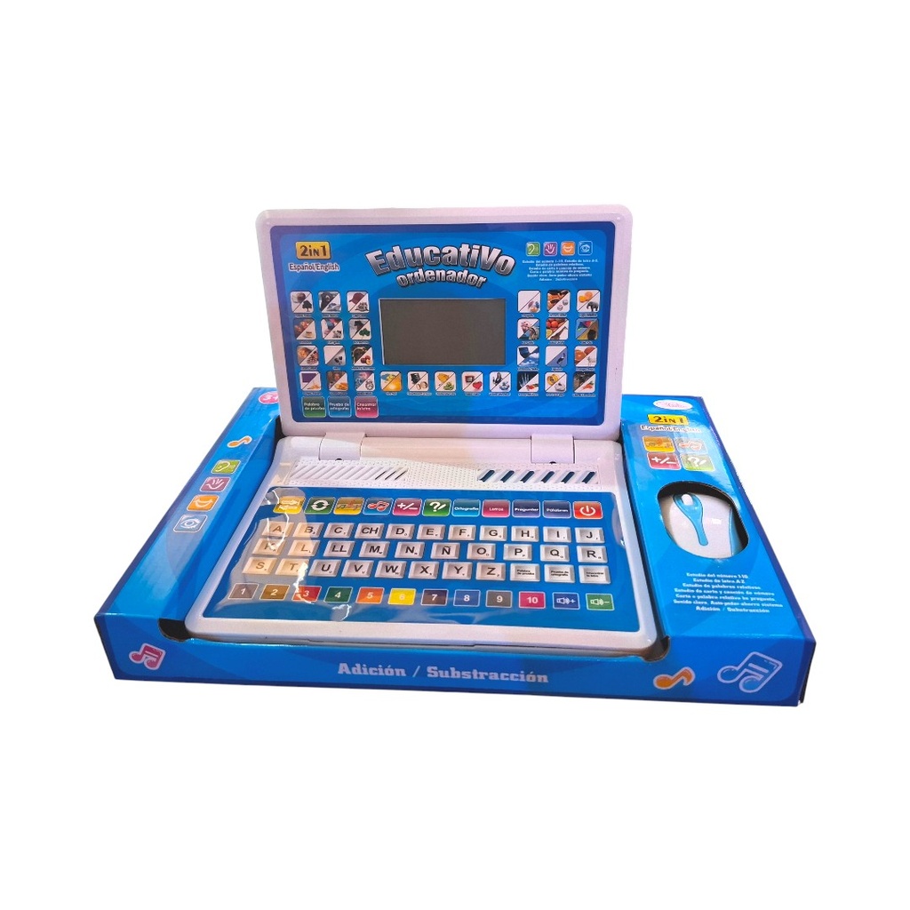 [817181] NOTEBOOK INGLES CELESTE (682ES)