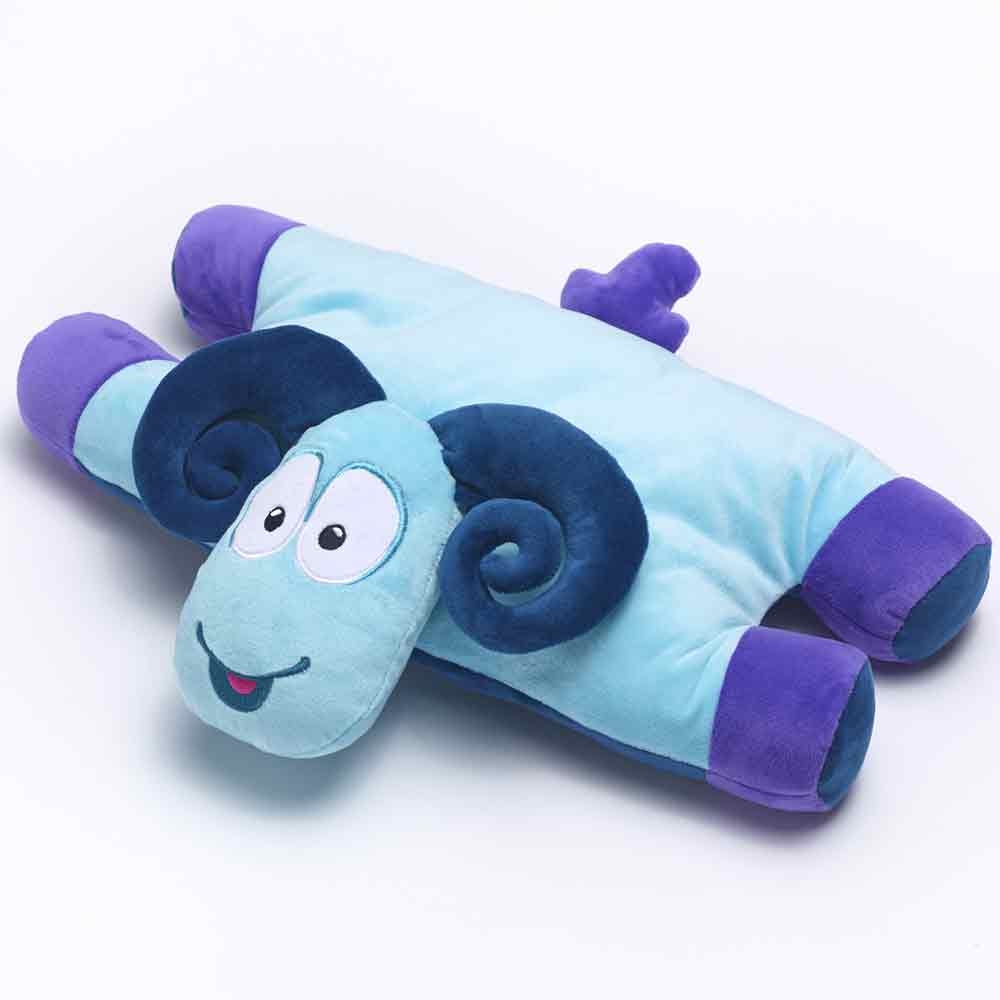 [8287] ALMOHADA DE VIAJE INFANTIL SAMMY EL CARNERO TRAVEL BLUE