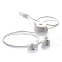 AURICULARES RETRACTILES TRAVEL BLUE