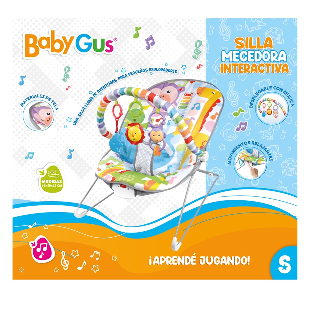 [8157667] SILLA MECEDORA INTERACTIVA CON VIBRACION