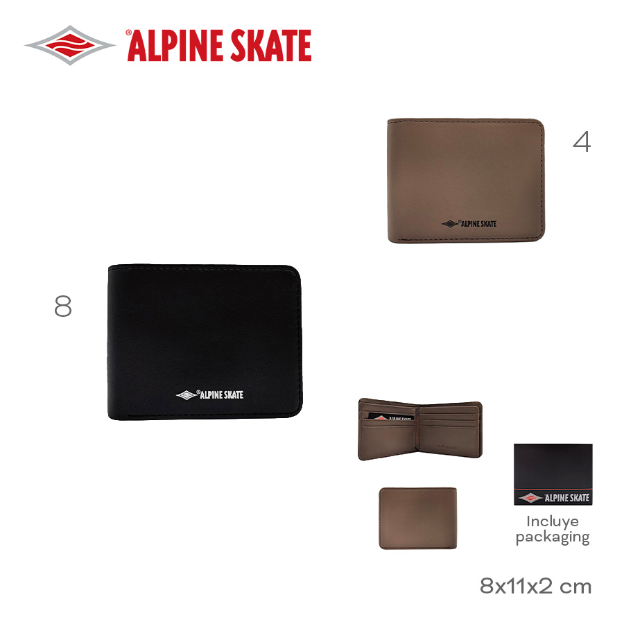 [529493] BILLETERA ALPINE SKATE