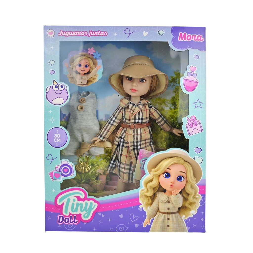[8157524] MUÑECA TINY DOLL 30CM