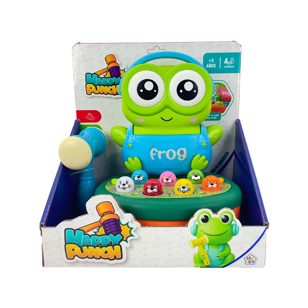 [8157329] JUEGO HAPPY PUNCH RANITA CON SONIDO