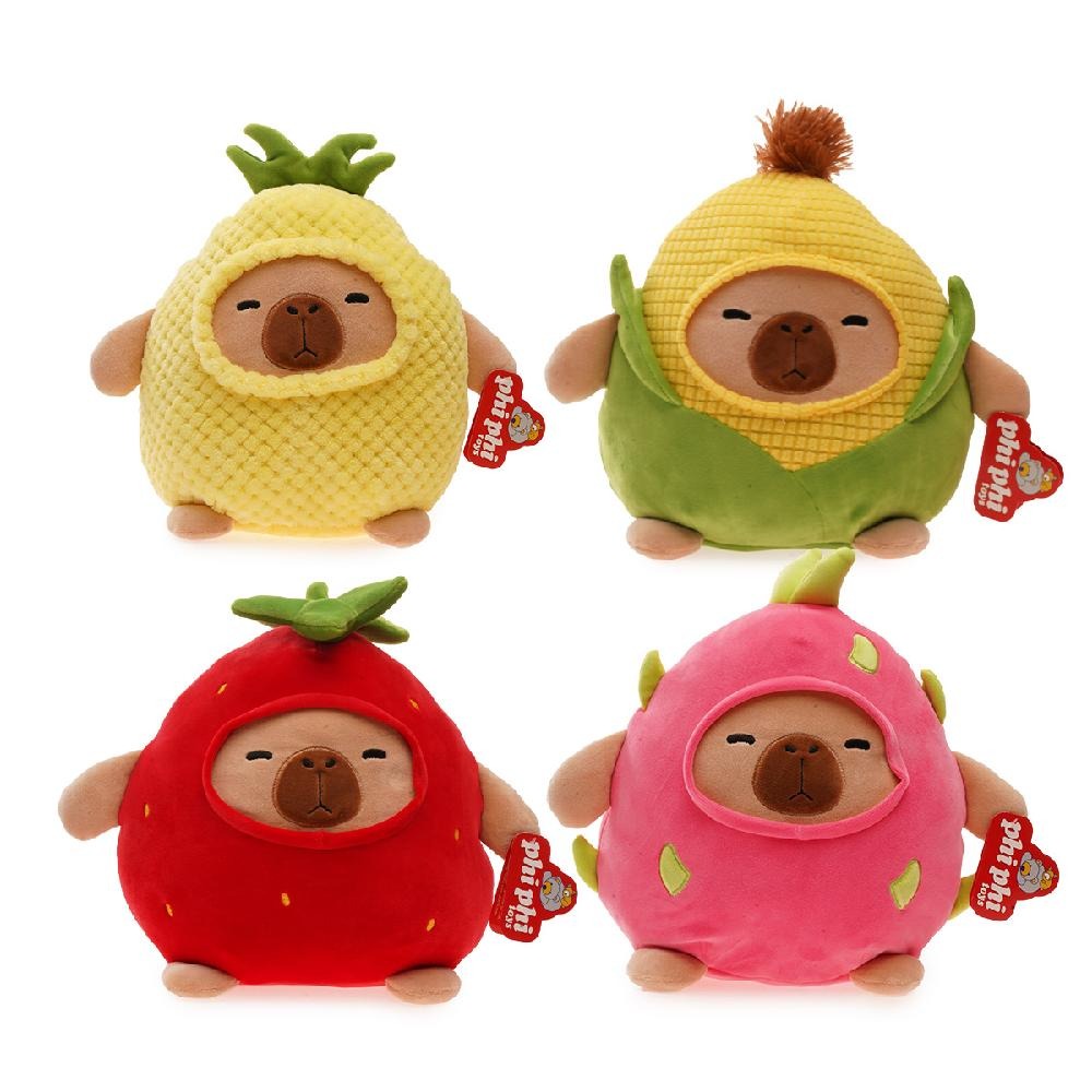 PELUCHE ANIMAL DISFRAZADO DE FRUTA SURTIDO 25CM PHI PHI TOYS