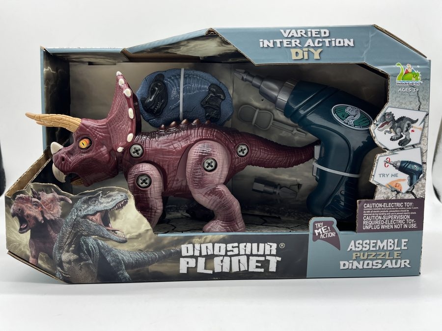 [81CR401134] DESMONTAJE Y MONTAJE DE DINOSAURIO R/C