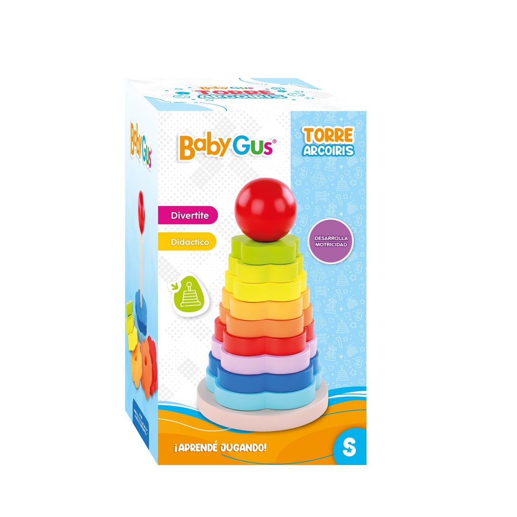 [8157363] JUEGO DE AROS APILABLES BABYGUS