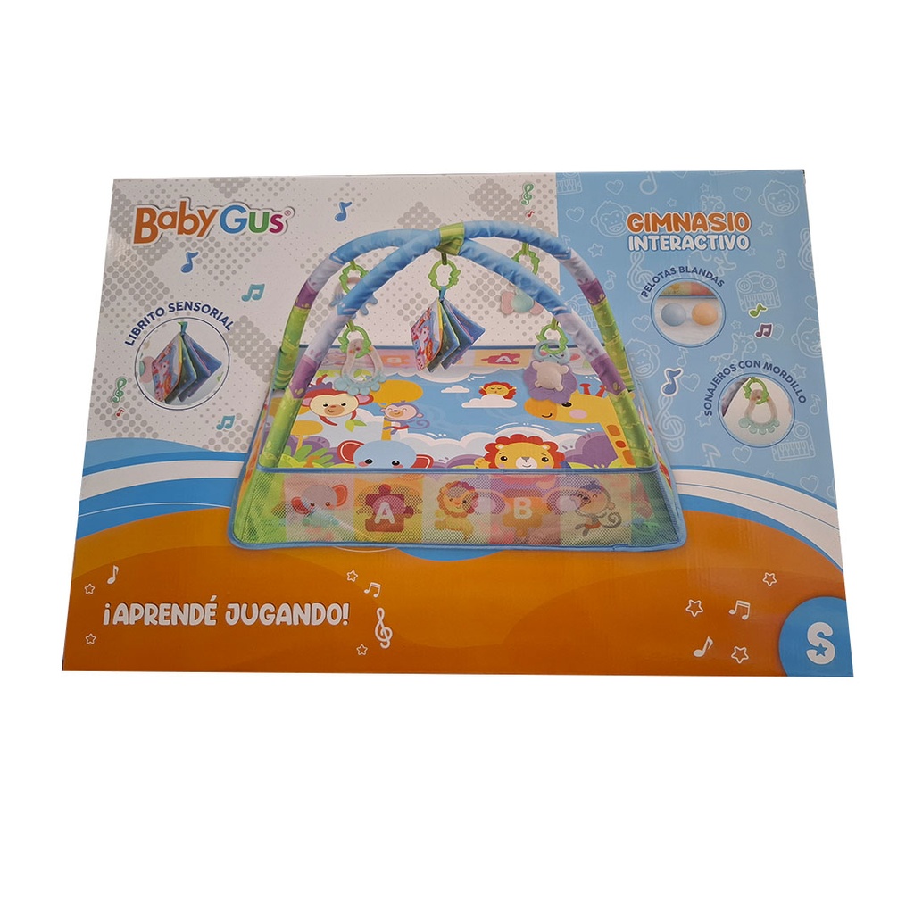[8156898] SET DE ALFOMBRA Y JUEGOS BABYGUS 55x7x38 CM