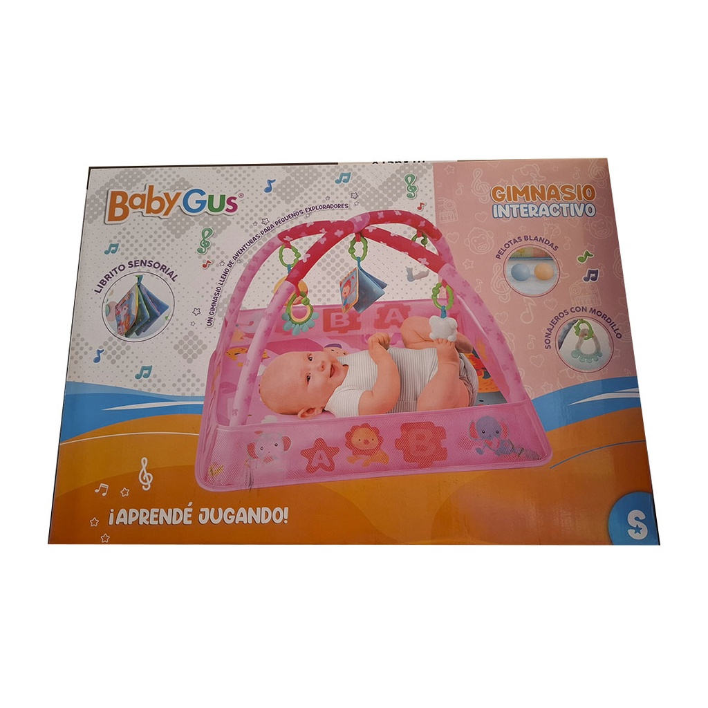 [8156899] SET DE ALFOMBRA Y JUEGOS BABYGUS 55x7x38 CM