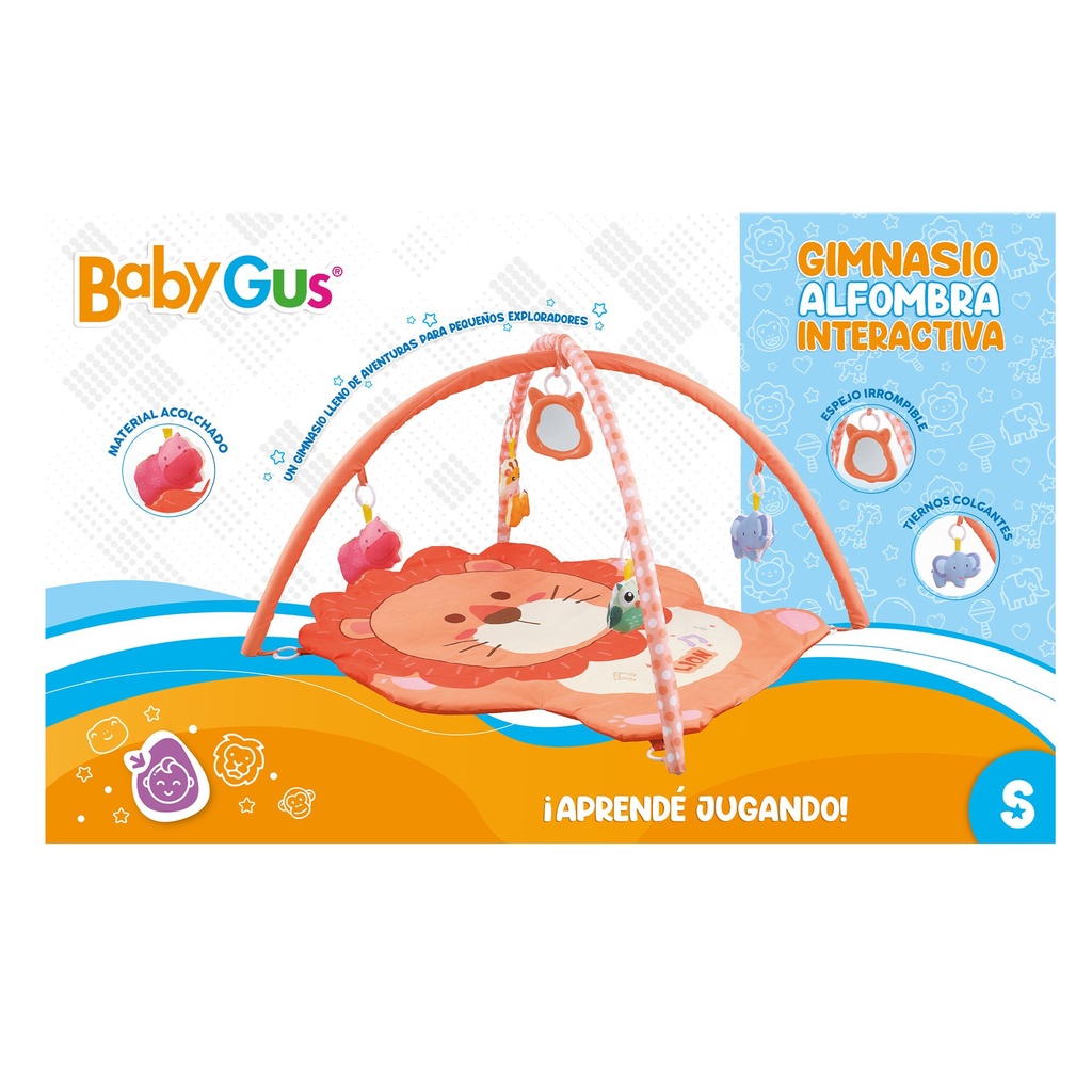 [8157659] SET DE ALFOMBRA Y JUEGOS LEON BABYGUS