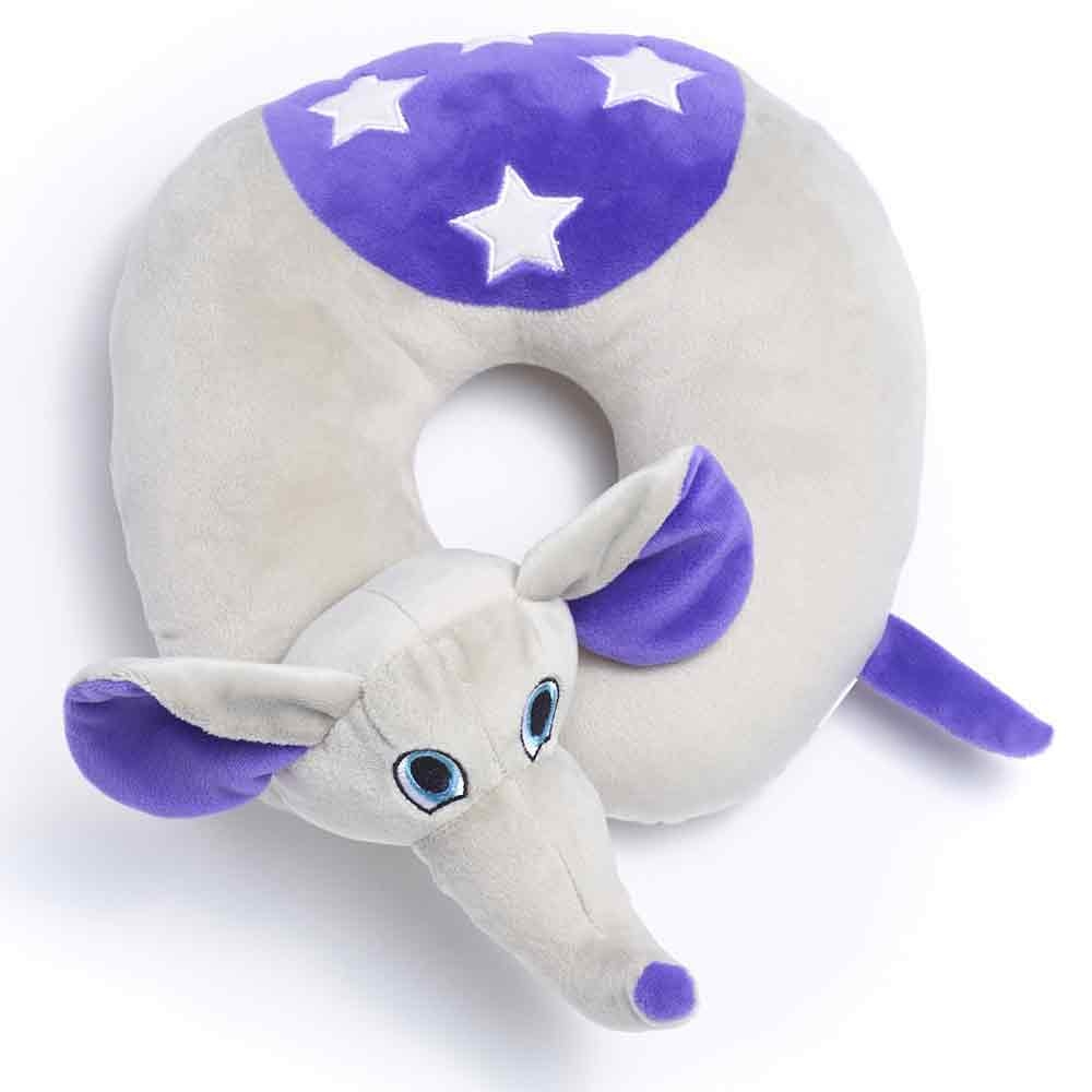 [8283] ALMOHADA DE VIAJE INFANTIL FLAPPY EL ELEFANTE TRAVEL BLUE