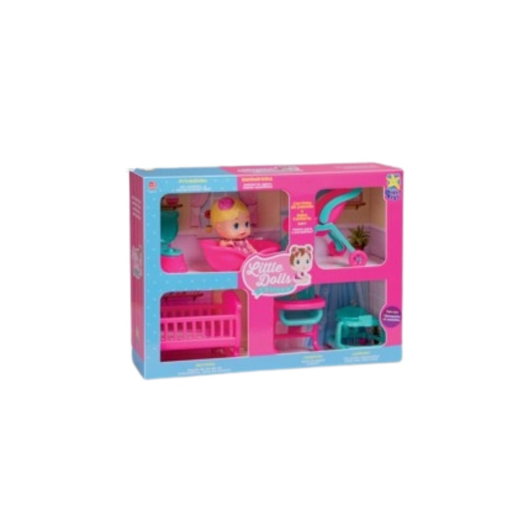 MUÑECA HOUSE 4 EN 1