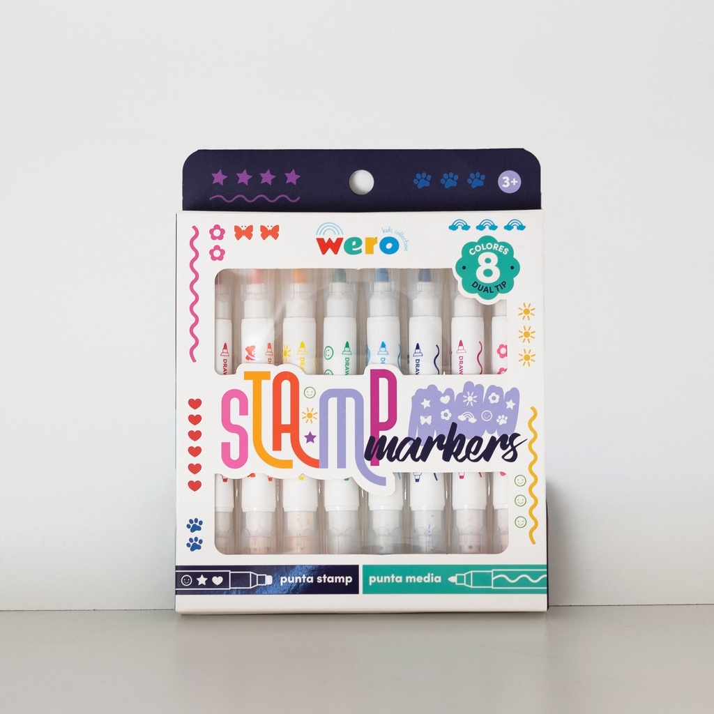 BOX STAMP MARKERS WERO