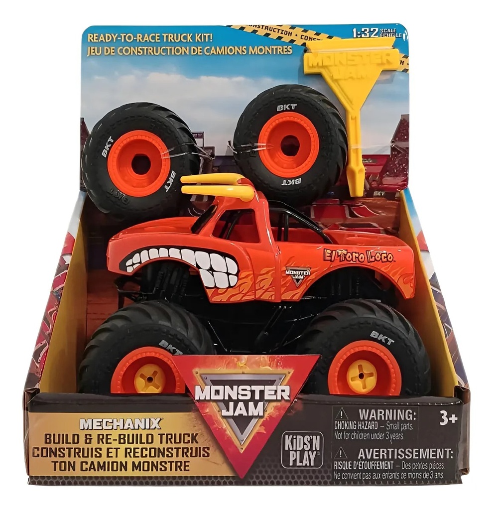 [815004572] MONSTER JAM 1:32 EL TORO LOCO