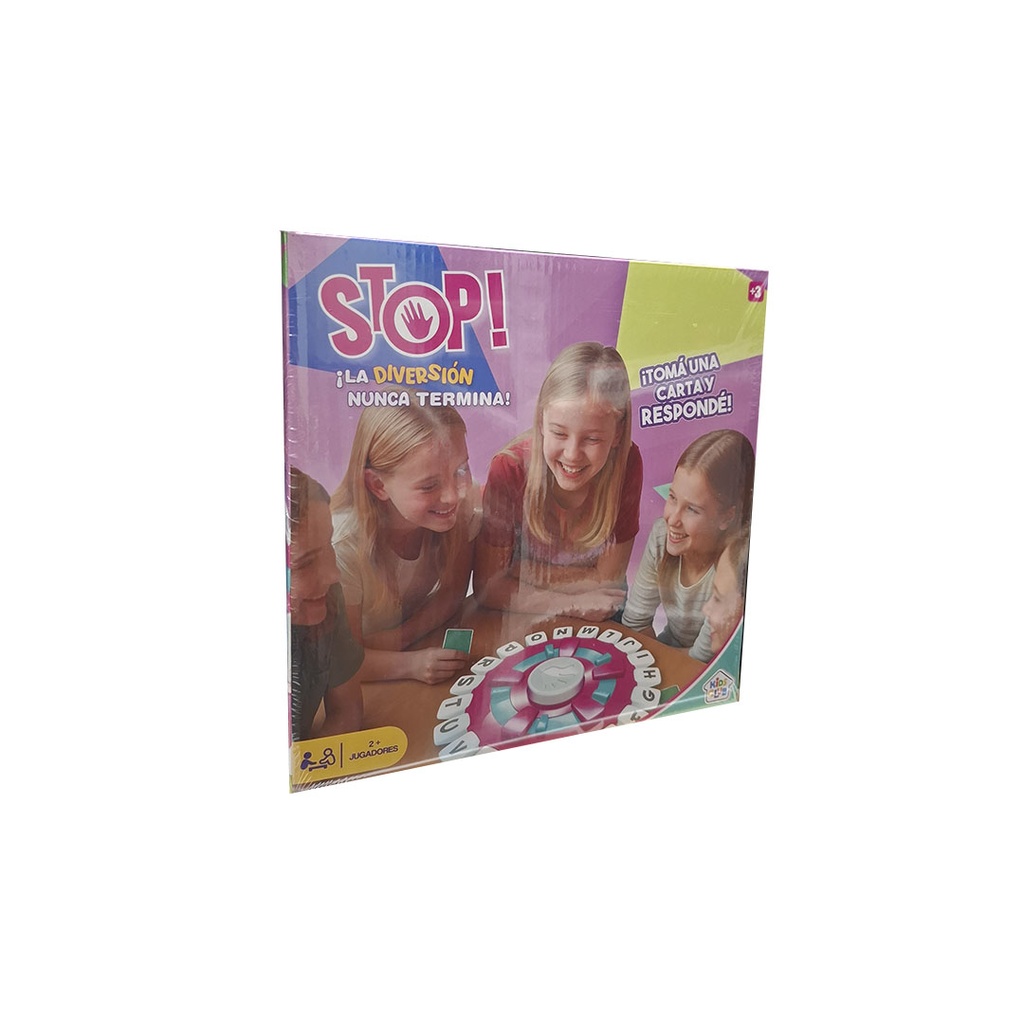 SUPER JUEGO DE MESA STOP! 26x26x5 CM