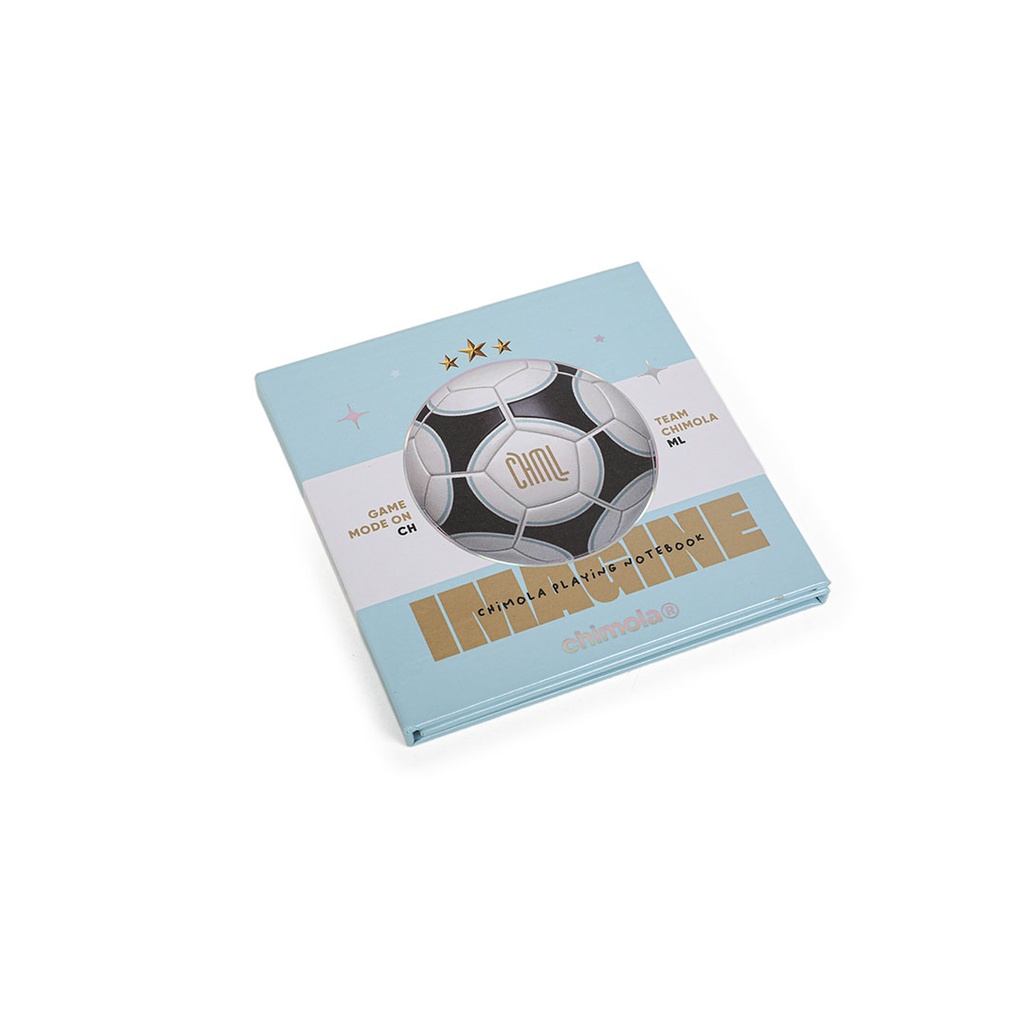 [6ST134] PLAYING NOTEBOOK CUADERNO CON STICKERS FUTBOL CHIMOLA