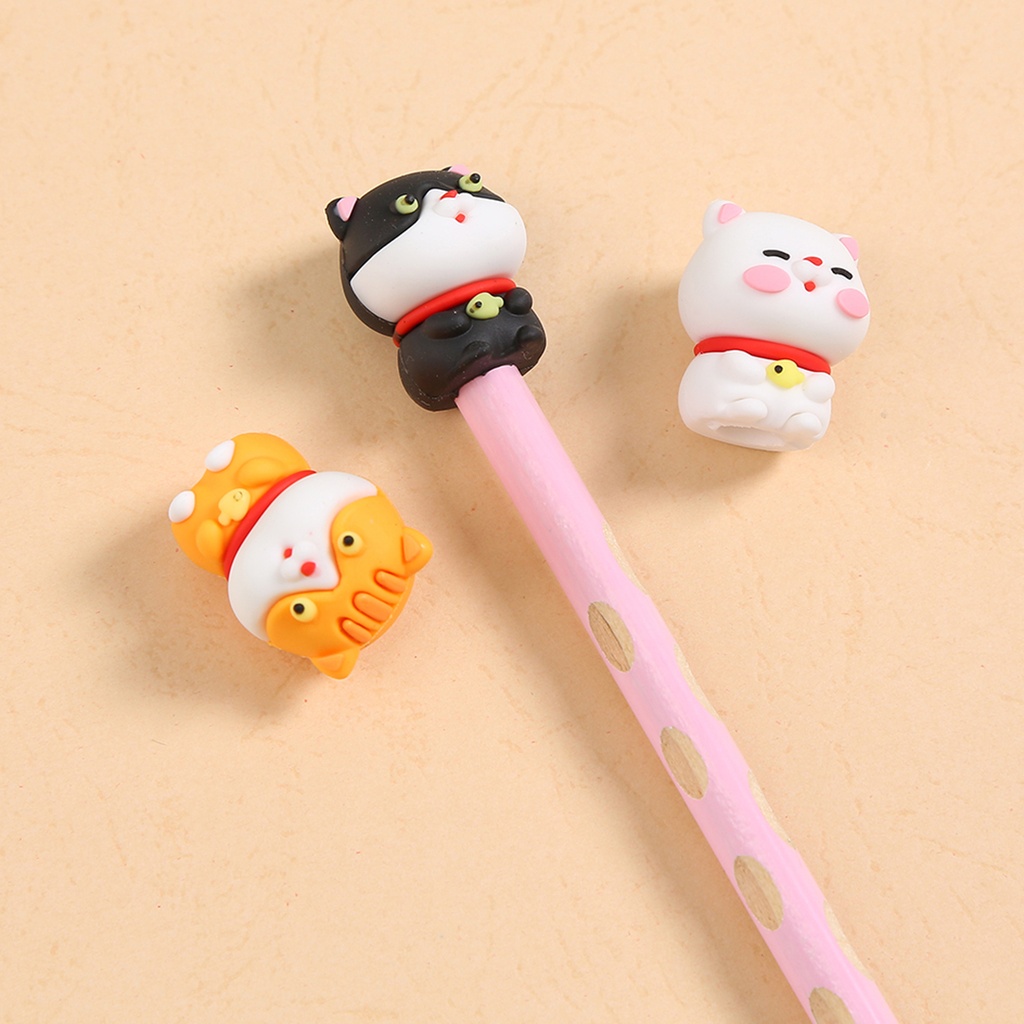 [6WE4341] GOMA DE BORRAR Y DECORAR 3D CAT LIKE FISH WERO