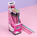 LAPIZ CON GOMA HELLO KITTY WERO