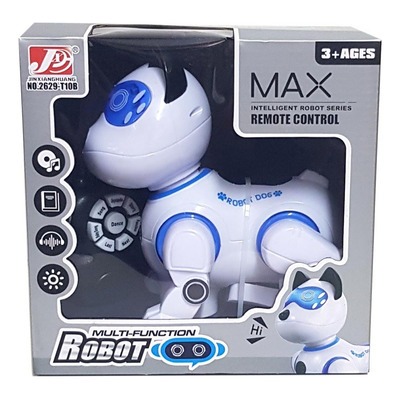 ROBOT PERRO BAILARIN A CONTROL REMOTO 23x23x14 CM