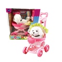 PERRITO CON CARRITO Y ACCESORIOS