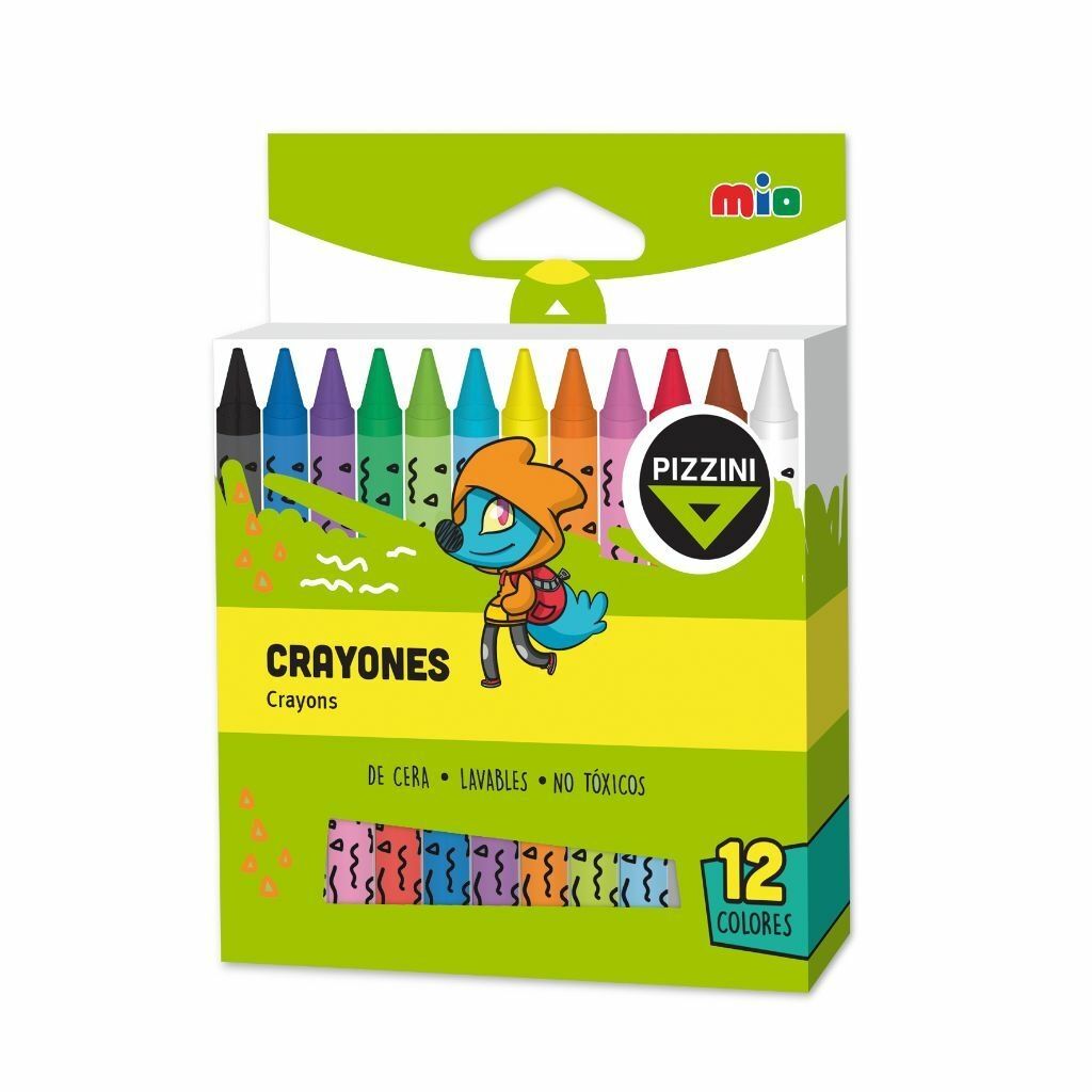 [69312] Crayon 9x0,8 cm lavable Pizzini