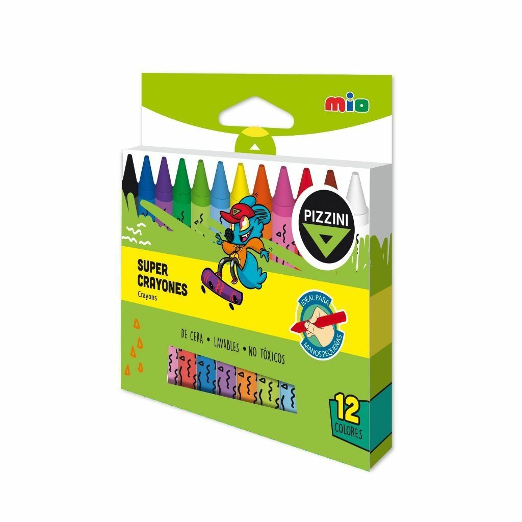 [69212] Crayon 9,8x1,1 cm lavable Pizzini